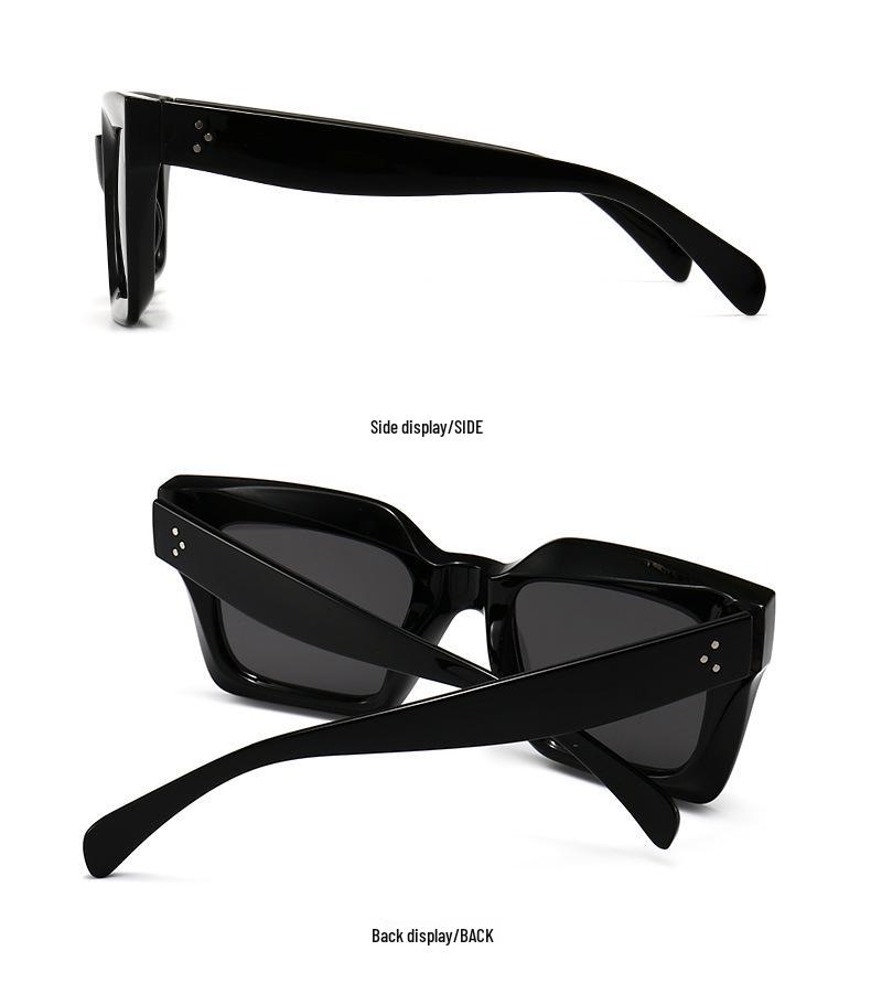 Ochelari de soare pătrați moderni: Model Influencer Stil Străzii European & American pentru Femei