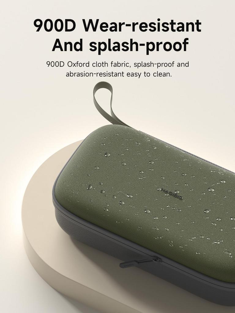 Hagibis Elektronik-Organizer Reisekoffer für Mac Mini Pro Tragbarer wasserdichter Koffer für Dockingstation, Netzteil, SD-, USB-Speichersticks M4/M4 2024, Kabel,