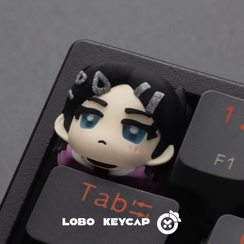 2025 VLRT Game Peripheral Products Q Version Cute Resin Keycap Esc Key Esports Room Decoration Festvial Toy Surprise Gifts