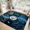 Manchester City Design Crystal Velvet Carpet Cozy Non?Slip Printed Rug For Bedroom Living Room Entrance