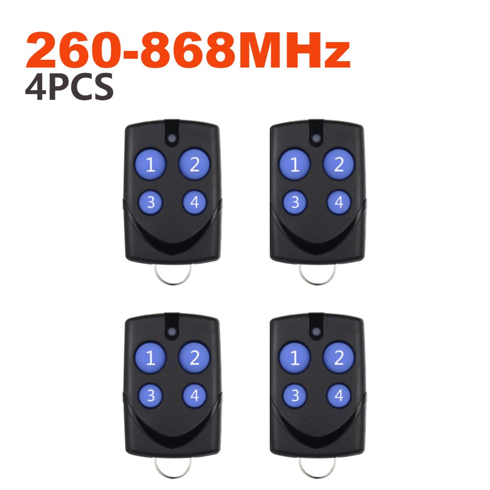 5-1 STÜCKE Garagentor-Fernbedienungsduplizierer 286-868 MHz 433 MHz Code Grabber Klon Tor Schlüsselanhänger Befehl Handsender