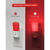 Red Color Dimmable Led Night Light With Light Sensor 110V - 240V 1W Eu Us Uk Plug-In Night Light For Babies Kids