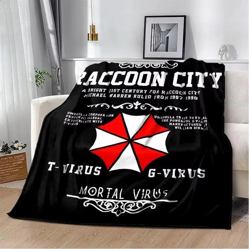 Game Resident Evil: Umbrella Corps Printed Blankets Warm Flannel Blankets Soft and Comfortable Blanket Bed Linings Birthday Gift