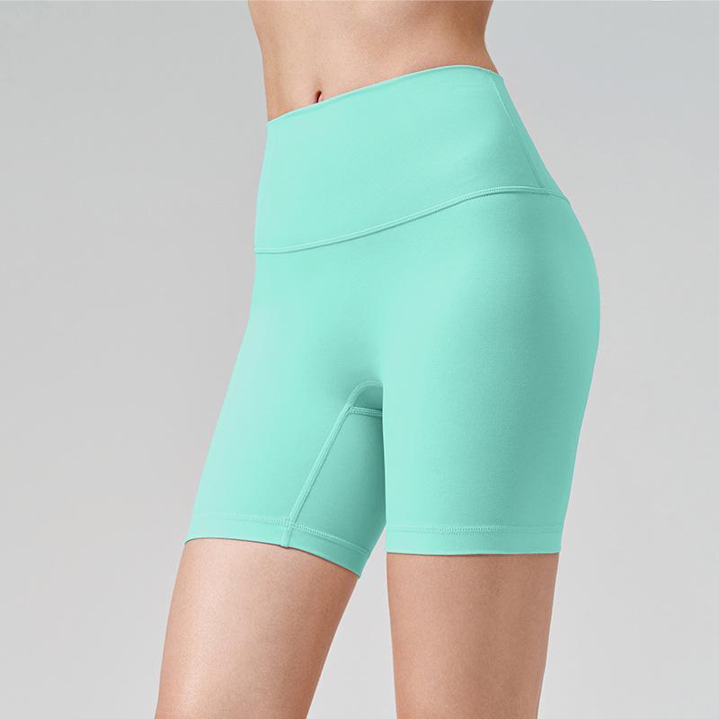 

Шорты для йоги с высокой талией и эффектом «обнажённого тела» - Женские летние шорты для бега с контролем живота и эффектом «персиковых ягодиц» Small