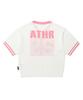 ANDTHEOTHER Oversized V-Neck Short Sleeve Knit Pink