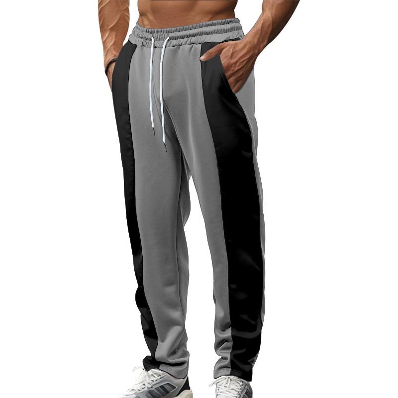 Men's Xiyin Splicing Trend Street Sports Casual Trousers