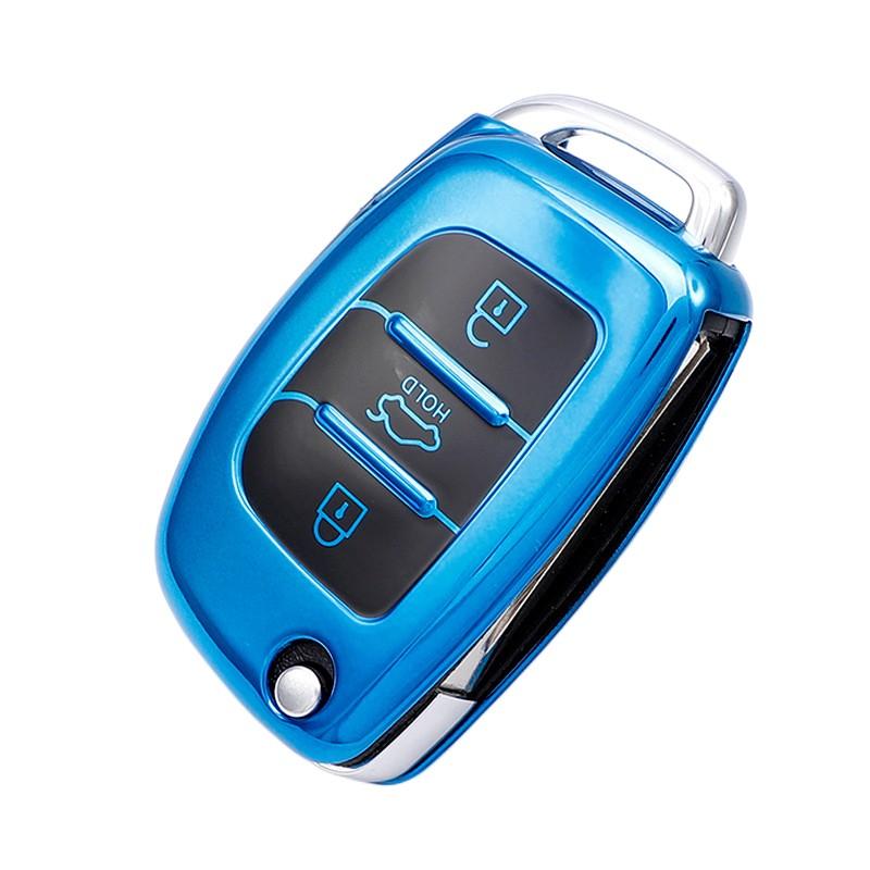 Husă pentru chei de înaltă calitate pentru Hyundai Ix35 Grand I10 pentru Hyundai Elantra 2017 Tucson Sonata Ix25 I20 Creta Santa Fe Suport cheie GLS Reina