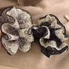 Vintage Lace Floral Double Layer Extra Large Scrunchie Hair Tie