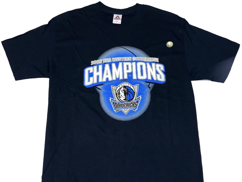 

Редкая футболка Dallas Mavericks - Чемпионы Баскетбольной Конференции 2006 года Новая с бирками L Унисекс XXXXL