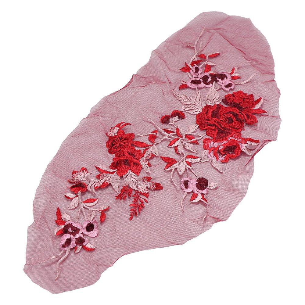 Patch-uri brodate cu flori rafinate Petice pentru haine elegante Cusut aplicat pentru haine