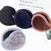 Thicken Winter Unisex Headphones Fleece Warmer Earmuff Warm Plush Cloth Ear Muffs Cover Earwarmers Earlap Warmer Ear Protector
