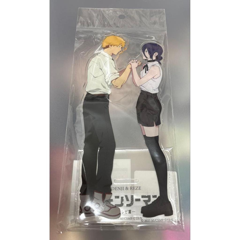 Used Chainsaw Man Baseyard Tokyo Big Acrylic Stand Reze Denji