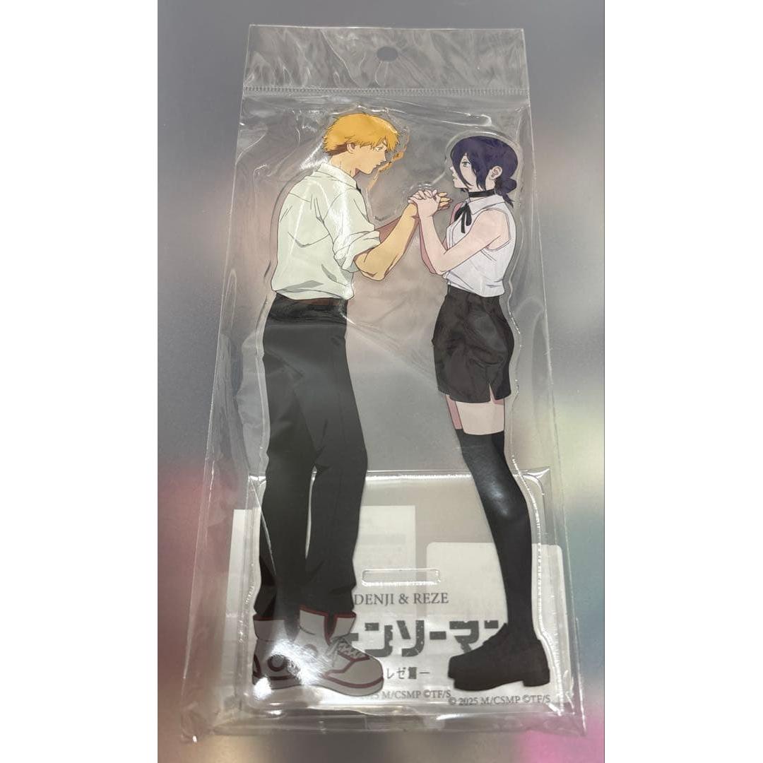 Used Chainsaw Man Baseyard Tokyo Big Acrylic Stand Reze Denji