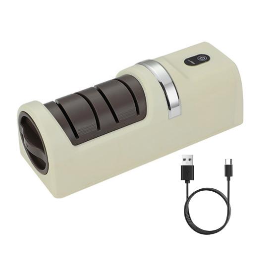 Electric Knife Sharpener Automatic Knife Sharpener Abrasives for Quick with Diamond Double Sided Sharpening Polishing Professional