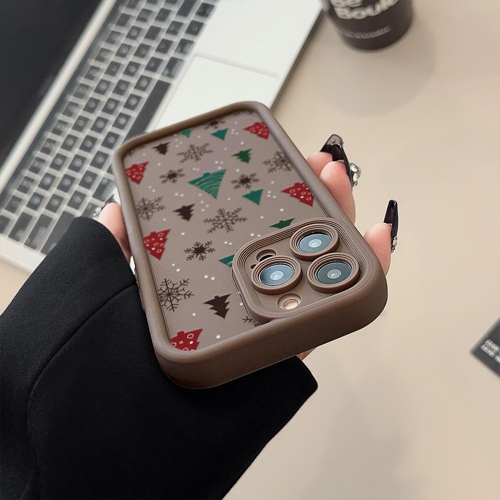 Christmas Phone Case for iPhone 11 13 12 14 15 16 Pro Max XR XS Samsung A15 A55 A05 Redmi 12 13C OPPO A16 A18 Reno 11 Vivo Y17S Y12 Infinix Note 40