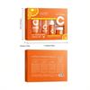 Vitamin C Skin Care Travel Set, Low Allergy Formula, Containing Vitamin C and Glycerin, Deeply Nourishes the Skin.