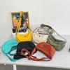 Leichte, wasserdichte Umhängetasche, einfarbig, Unisex-Umhängetasche, Nylon, leichte Hobo-Tasche