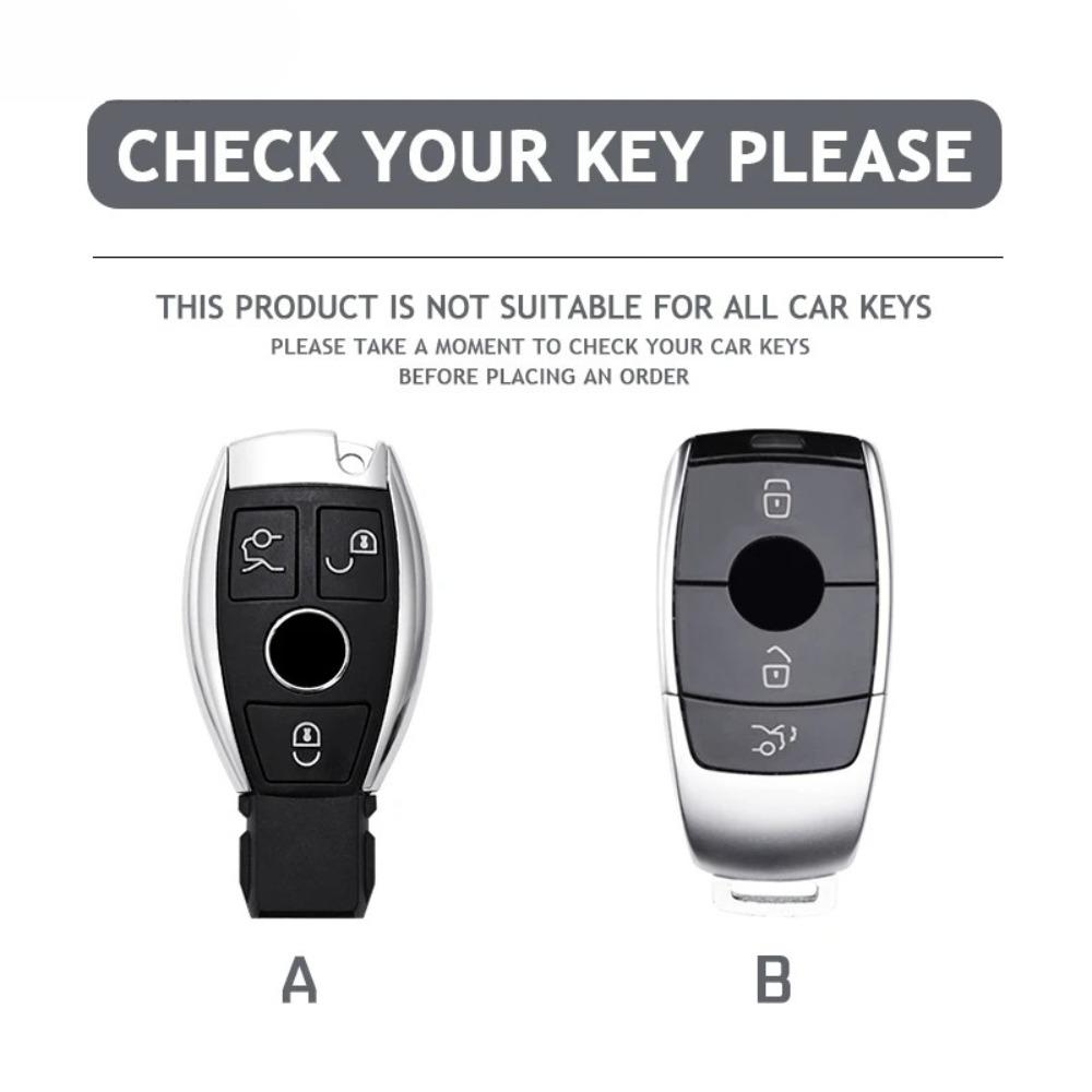 TPU Autoschlüsselhülle Abdeckung Schale Fob für Mercedes Benz A C E S-Klasse W204 W205 W212 W213 W176 GLC CLA AMG W177 Auto Zubehör