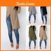 Elegant Womens Long Sleeve Shirt Casual Loose Chiffon T-shirts Tops Blouse Dress