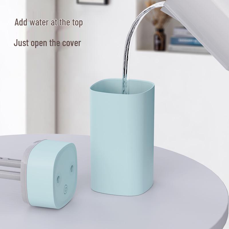 Zhencai 600ml Dual Spray USB Humidifier for Bedroom