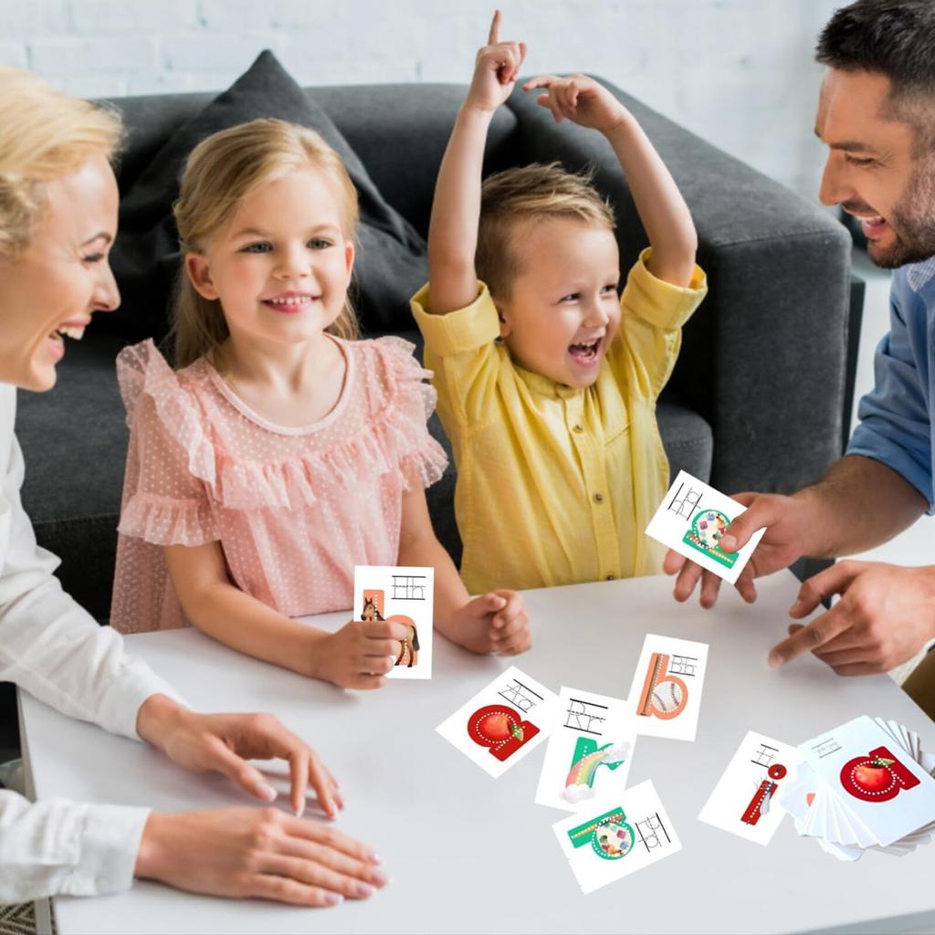 Early Learning Flash Cards Letter Montessori Alphabet Cards Toddler Learning Activities
