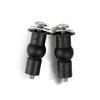 1Pcs  Toilet Seat Screws Hinges Expanding Rubber Top Bottom Load Nuts Fixings Wc Blind Hole Bathroom Accessories Replacement