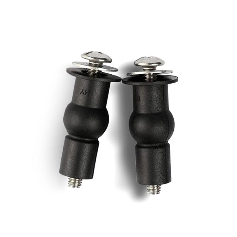 1Pcs  Toilet Seat Screws Hinges Expanding Rubber Top Bottom Load Nuts Fixings Wc Blind Hole Bathroom Accessories Replacement