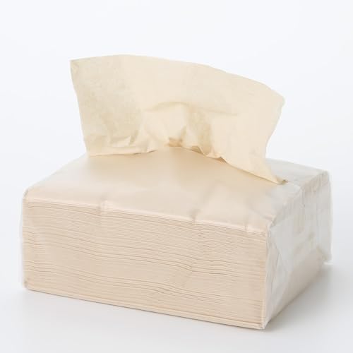 MUJI 100% Bamboo Tabletop Tissue Paper 3 Pieces 150 Sets (300 Sheets) 44500538
