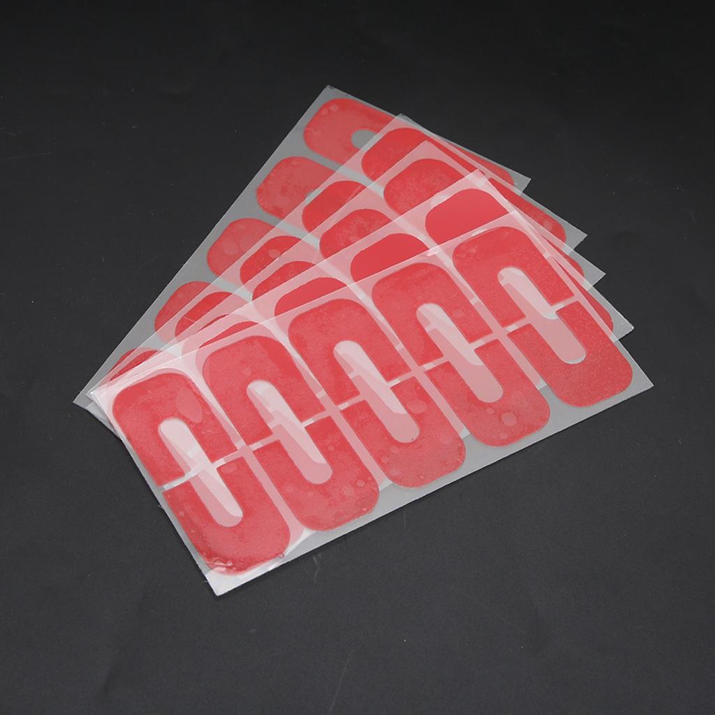 50 sztuk odkleić taśmy do paznokci bariera skóry odporna na zalanie naklejka Nail Art Protector Cover