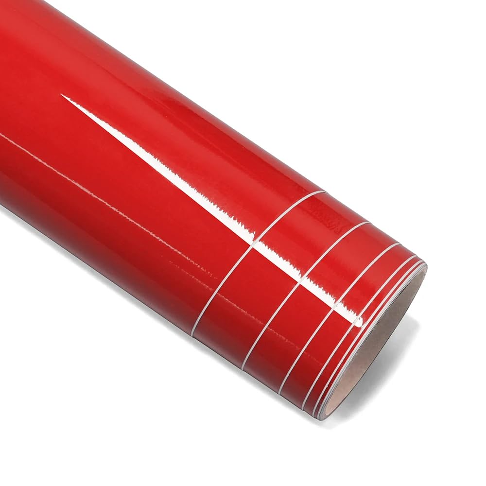 LZLRUN High Gloss Vinyl Realistic Paint Wrap Roll Car Seal