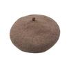 Autumn and winter versatile wool hat beret women's pumpkin hat retro woolen painter hat bud hat tide