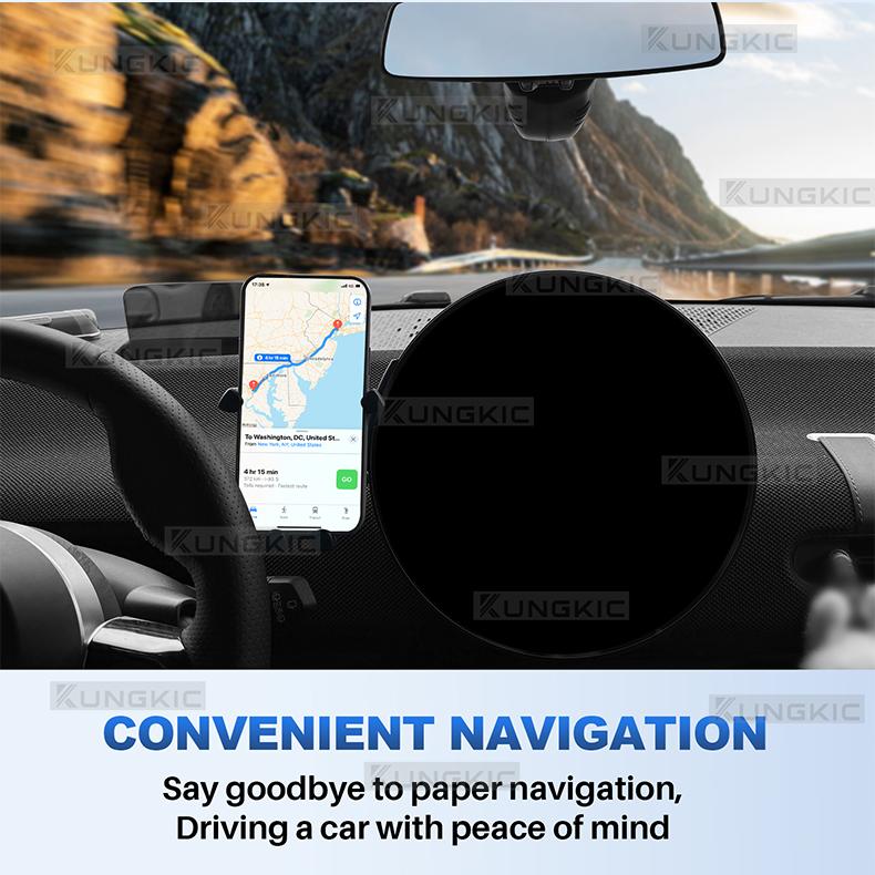 For Mini Cooper S E SE Countryman U25 J01 EV J05 Aceman F65 F66 GPS Gravity Phone Holder Bracket Mount Accessories LHD RHD Black