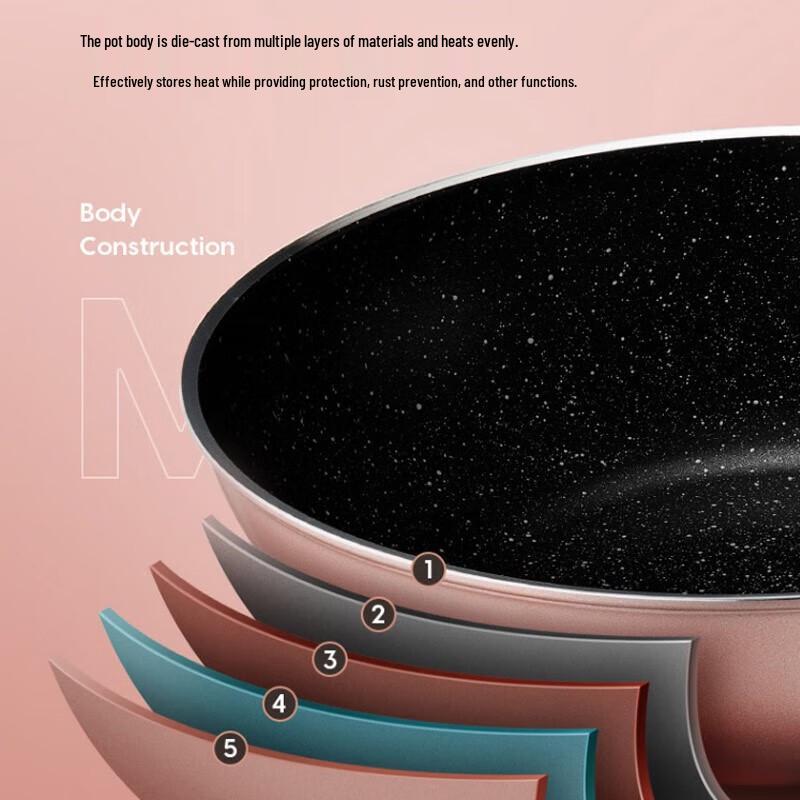 ASD Crystal Stone Non-stick Cookware Set PL03A9WG