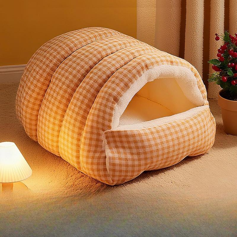 

cat s nest can be disassembled and washed, enlarged and thickened, warm in winter, closed safe, universal in all seasons, cat house, kennel, pet nest M