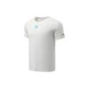 Li Ning Running Series Printed Training Round Neck Short Sleeve T-Shirt Men Tops White ATSR477-1
