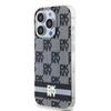 Dkny Dkhmp15Xhcptsk Iphone 15 Pro Max6.7 Czarny/Black Hardcase Iml Checkered Mono Pattern & Printed Stripes Magsafe