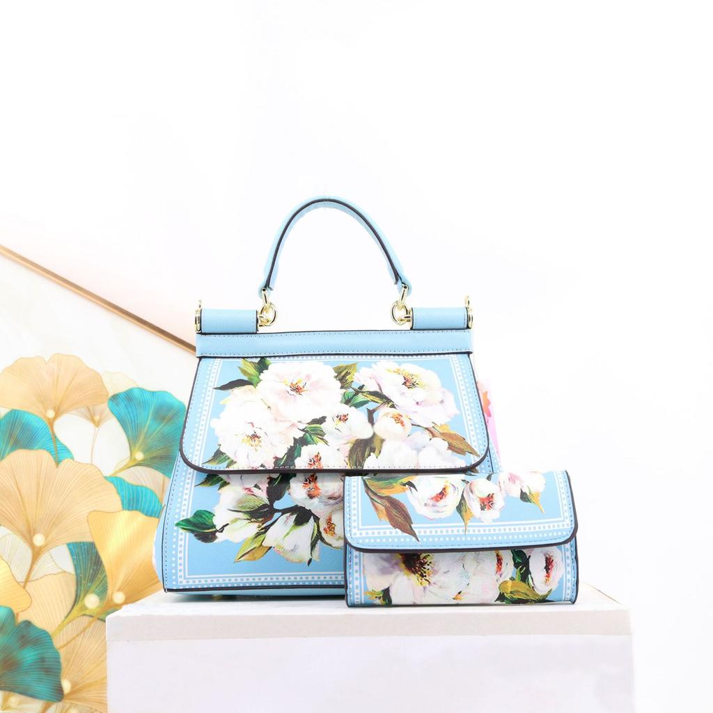 Printed Women'S Bag Light Luxury Bag Ladieshandbag Design Bucket