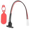 1Set Electric Scooter Charging Cable Port Plastic Charging Hole Waterproof Cover Dust Plug Silicone For M365 Accessories