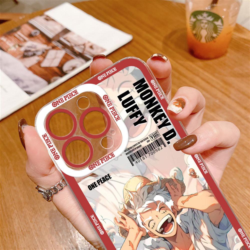 One P-Piece Luffy Gear 5 Clear Phone Case For Infinix TECNO POVA 2 4 3 5 SMART 6 7 8 NOTE 10 11 12 30 30I 40 50 CAMON 19 20 Case
