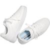 Huili Men's Shoes, White Sneakers, Casual White Sports Skateboard Shoes for Men, B707Z, White, Size 40