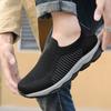 Fashion Men's Shoes Mesh Casual Shoes Summer Sneakers Sports Leisure Non-slip Climbing Breathable Four Season Thick Fashion Walking Shoe