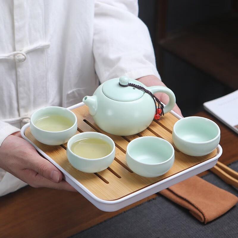 Portable Ceramic Gongfu Tea Set