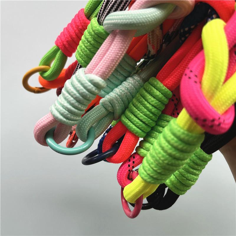 Keyring Colorful Keychain Short Key Chain Premium Keychain for Bags Charm Key Tags Mobile Phone Case Lanyard Mother's Day Gift