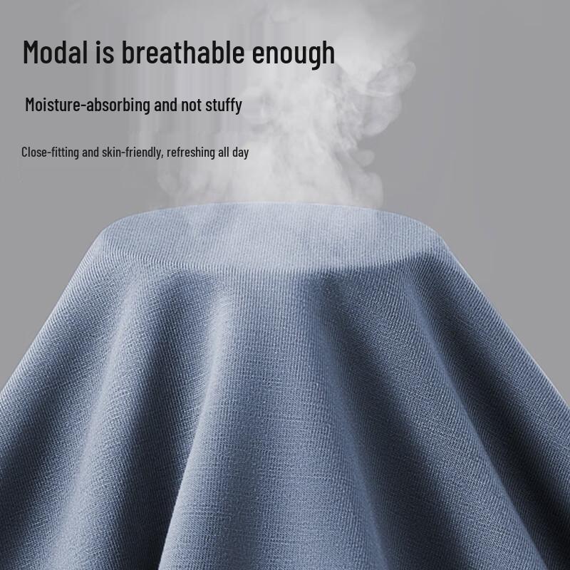 Langsha Men's 2025 S/S Modal 7A Antibacterial Boxer Briefs