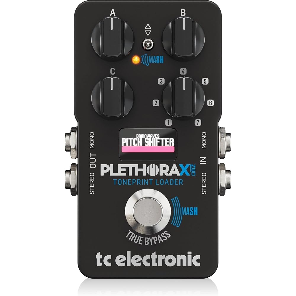 TC Electronic PLETHORA X1 NEO Multi-Effects Processor, Black