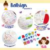Sakura Crepas Water-based Ballpoint Pen Ball Sign 12 Colors PGB12