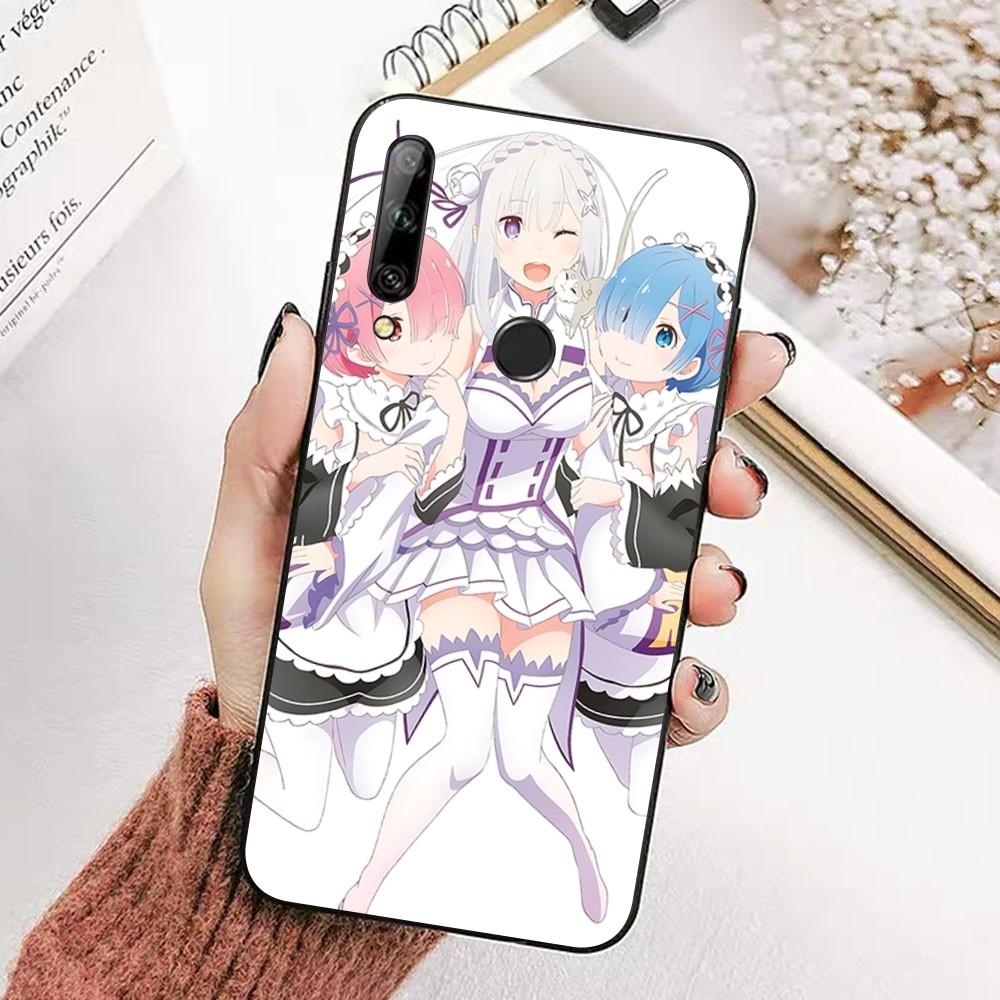Japan Anime Re Z-zeroES Phone Case For Huawei Honor 10 Lite 9 20 7A 9X 30 50 60 70 Pro Plus Soft Silicone Cover