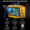 DC 20V to AC 110/220-230V Power Inverter Compatible with Dewalt 20V Max Battery 200W Portable Modified Sine Wave Power Converter