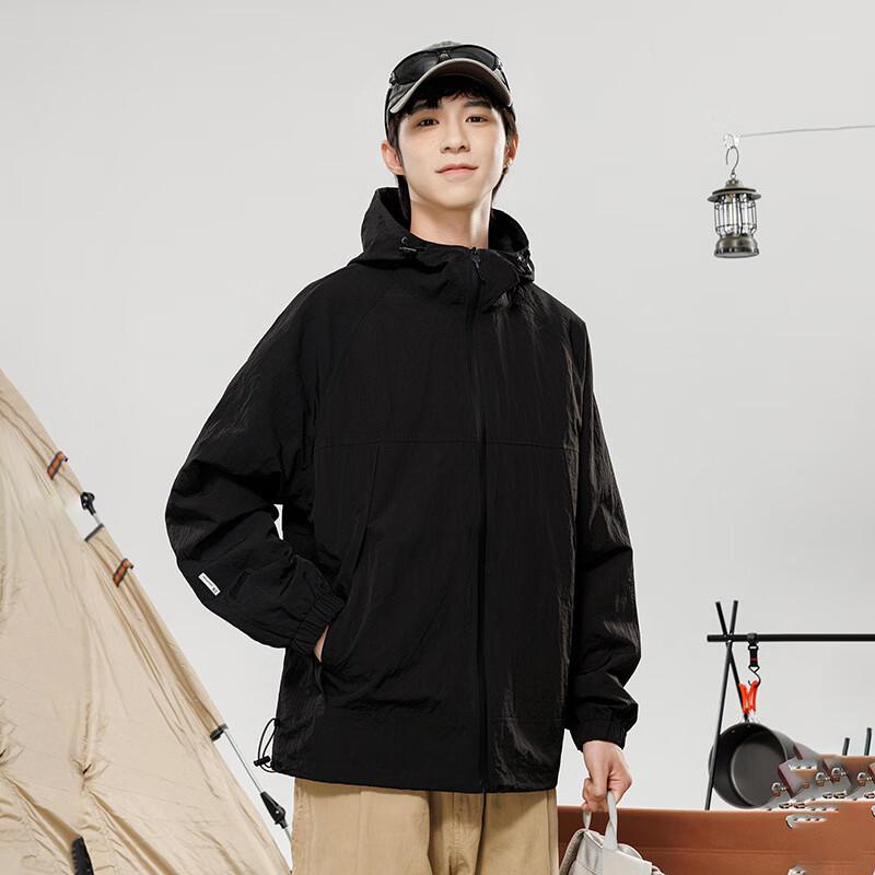 OLOMM Men s Mitefulai Hooded Workwear Jacket M-3XL