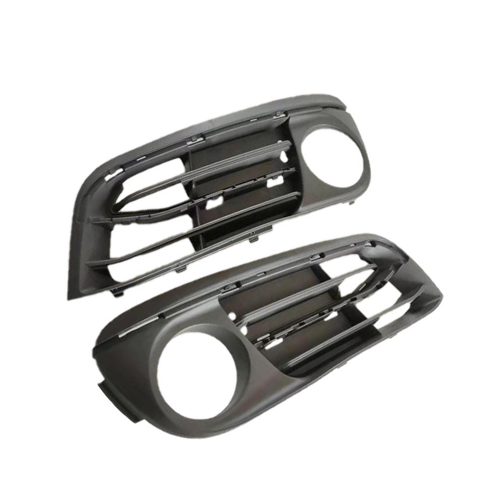 Black Honeycomb Grille with Fog Light Frame for BMW (Part Nos: 51117342391, 51117342392)